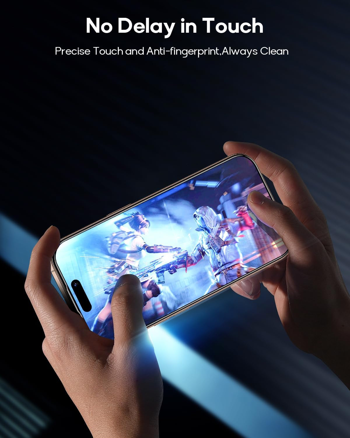 3 Pack for Iphone 16 Pro Max Tempered Glass Privacy Screen Protector, Dust Free CABIN, Auto Positioning, Bubble Free, Privacy Protection, Easy Installation,9H+ Hardness
